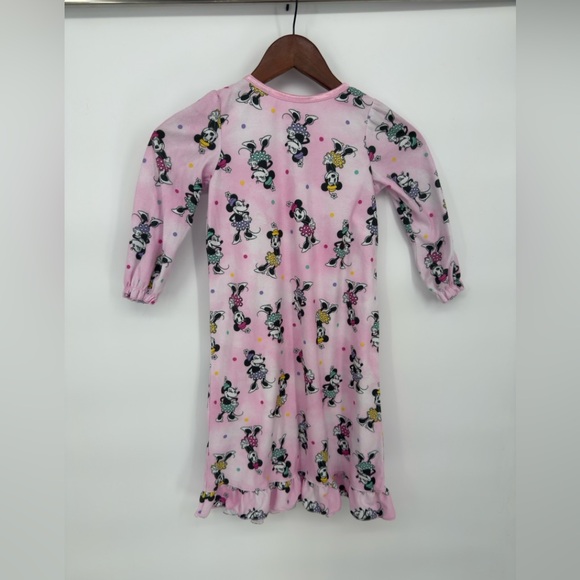 Disney Junior Minnie Mouse Pink Pajama dress 0044 - Picture 3 of 3